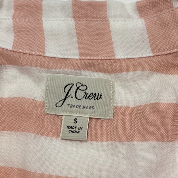 Striped short sleeve J. Crew button down - Picture 6 of 6